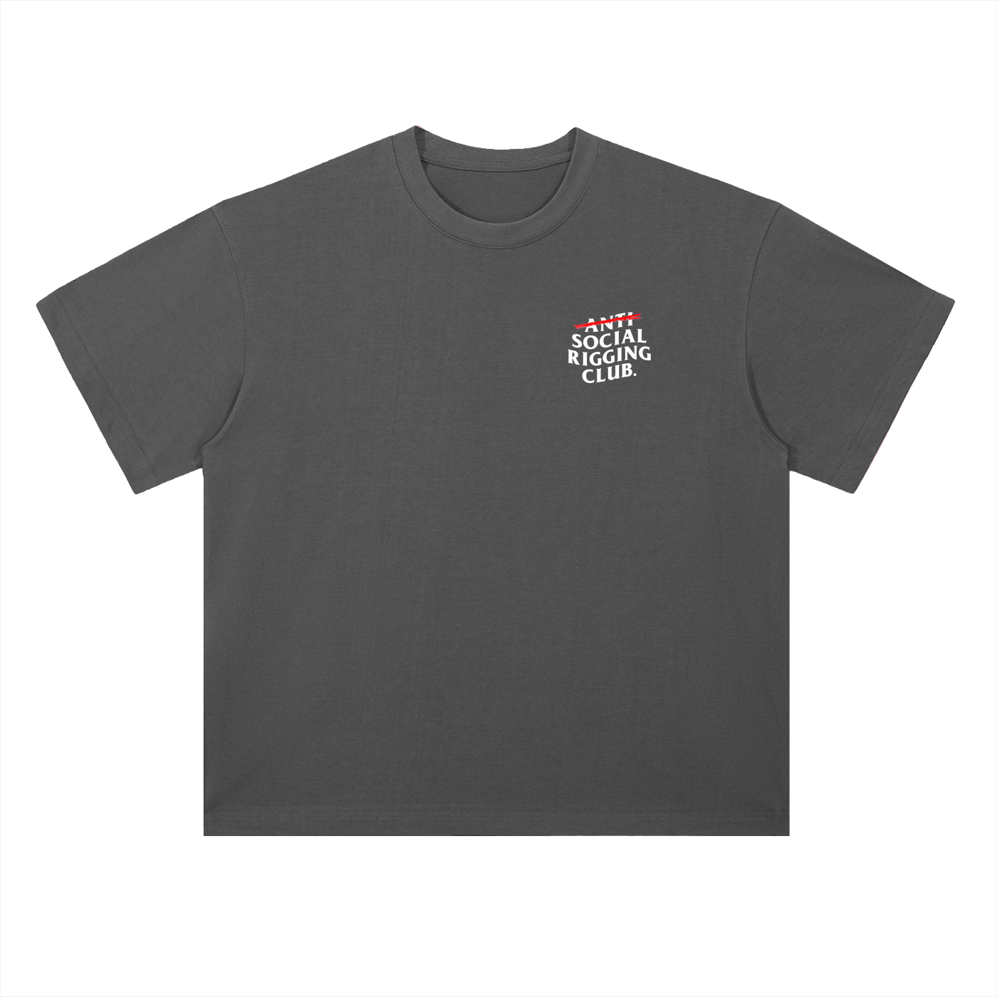 OneSkelleTon Heavyweight Drop Shoulder Cotton T-Shirt