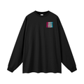 Blurred vision- Oversized Unisex Long sleeve