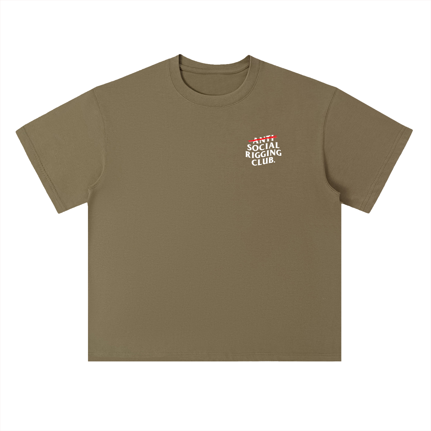 OneSkelleTon Heavyweight Drop Shoulder Cotton T-Shirt