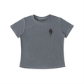Womens Vintage Wash Anti Social Rigging club Slim Fit T-shirt