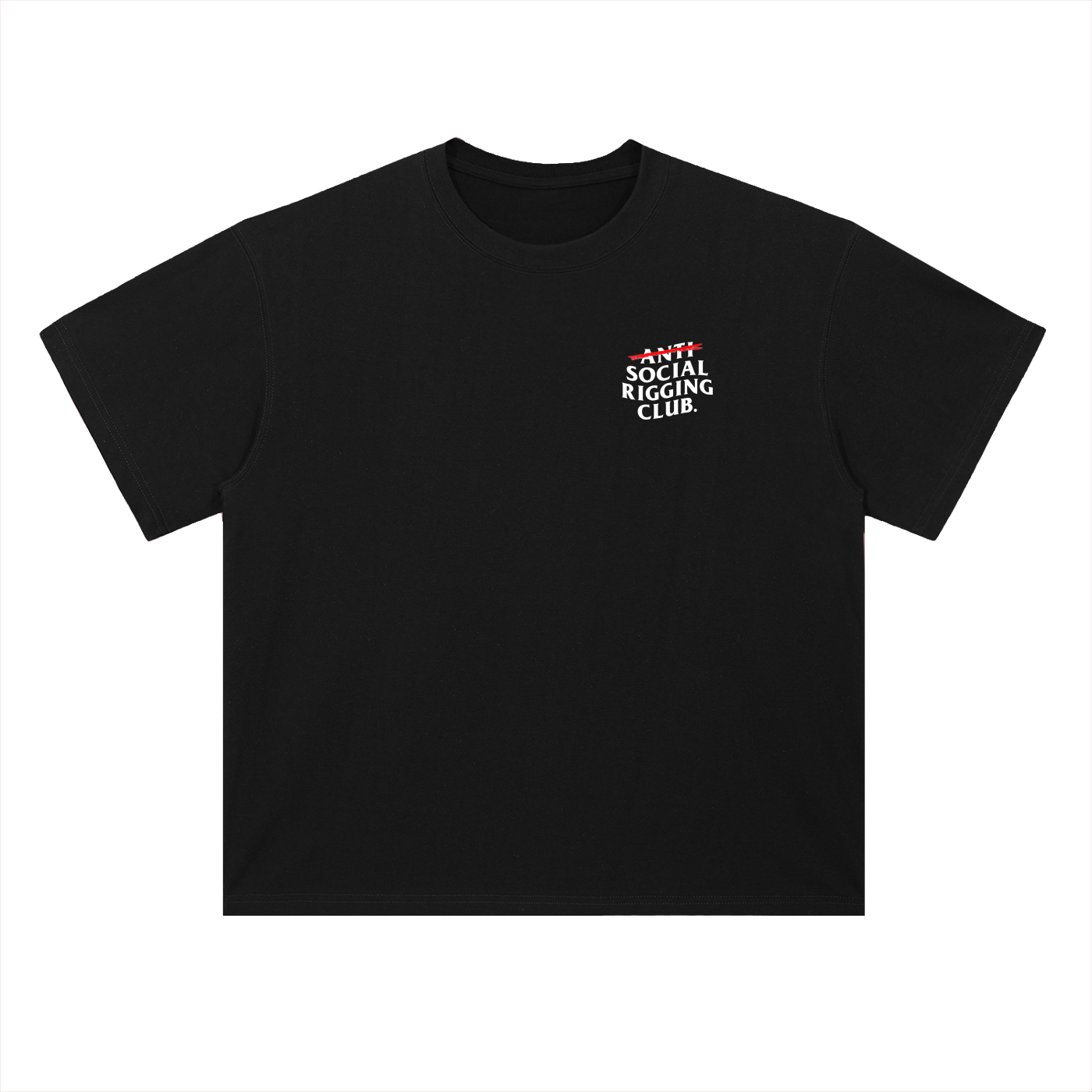 OneSkelleTon Heavyweight Drop Shoulder Cotton T-Shirt