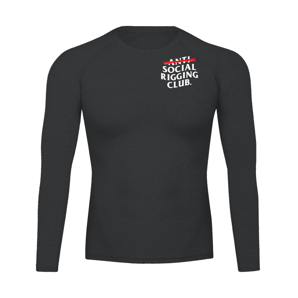 Performance Long Sleeve white lettering